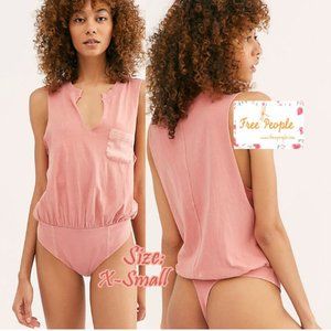 NWT- Free People In Your Pocket Bodysuit - Size: X-SM - Color: Athena